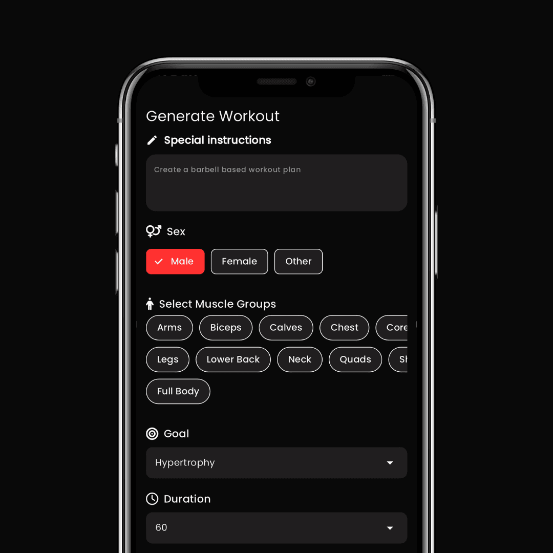 AI Workout Generator